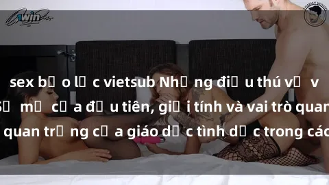 sex bạo lực vietsub Những điều thú vị về sex ở Bắc Âu: Sự mở cửa đầu tiên, giới tính và vai trò quan trọng của giáo dục tình dục trong các quốc gia này.